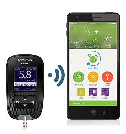 Accu-Chek Guide meter and mySugr App