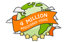 Trusted by more than 3 million registered users