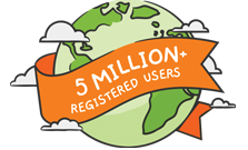 Trusted by more than 5 million registered users