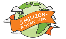 Trusted by more than 5 million registered users