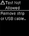 Accu-Chek Guide Error Screen Messages