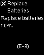 Accu-Chek Guide Error Screen Messages