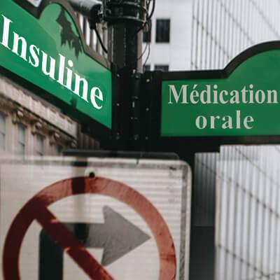 Passer d'un traitement oral à l'insuline