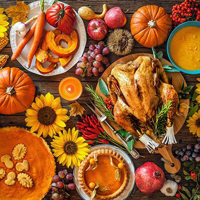 A table full of good healthy food