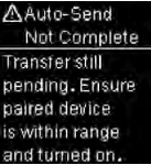 Auto-Send Not Complete