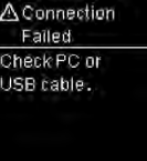 Connection Failed