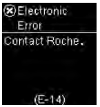 Electronic Error (E-14)
