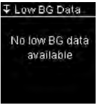 Low BG Data