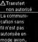 Transfert non autorisé