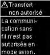 Transfert non autorisé