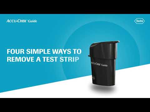 Four simple ways to remove a strip from the spill-resistant vial