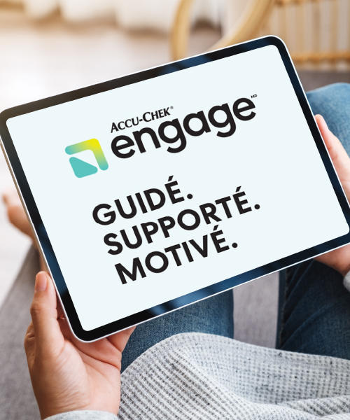 Image montrant le programme Accu-Chek engage.